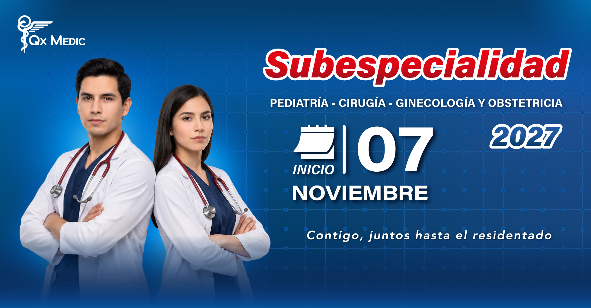Innova Qx - SUBESPECIALIDAD 2027 - GINECOLOGIA Y OBSTETRICIA